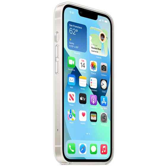 Чехол Clear Case (AAA) with MagSafe and Animation для Apple iPhone 13 (6.1") Херсон