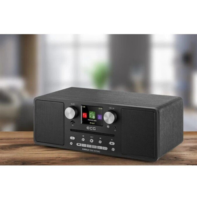 Радиоприемник EСG B-BOLD-7200-blaСk 35х12х20,5 см черный Київ - зображення 5