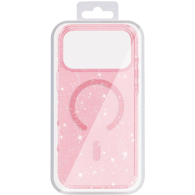 Чехол TPU Eclipse Sparkle Magnetic Fit для Apple iPhone 17 Pro Max (6.9") Херсон - зображення 5