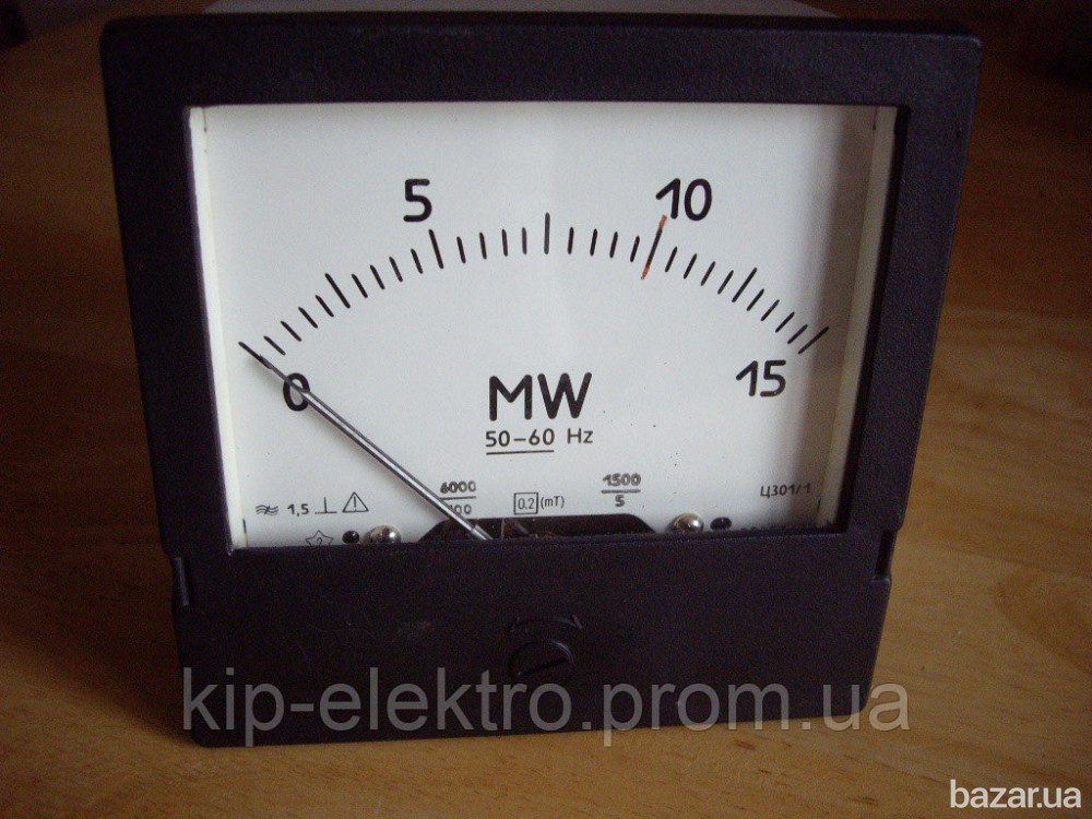 Ваттметр щитовой Ц301/1 (Ц-301/1, Ц 301/1, Ц301-1, Ц 301-1, Ц-301-1, Ц301) Киев - изображение 1