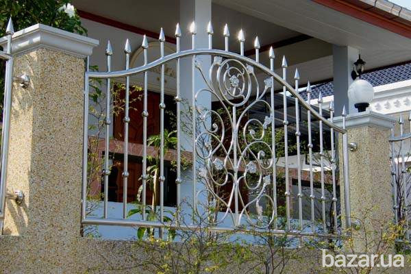 Заборы из нержавеющей стали изготовление установка Київ - зображення 4