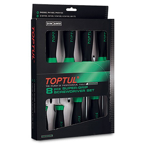Набор отверток TOPTUL 8 ед. GAAE0807 Харьков - изображение 1
