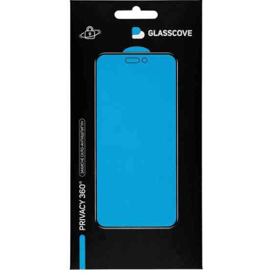 Захисне скло Glasscove Privacy 360 для iPhone 17 Pro Black Харьков