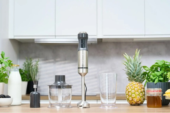 Блендер погружной ZELMER ZHB4530 1100 Вт серебристый Київ - зображення 5