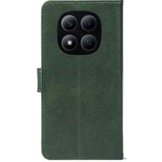 Чохол-книжка Crazy Horse Clasic для Xiaomi Redmi Note 15 Pro 4G Dark Green (Front) Харків