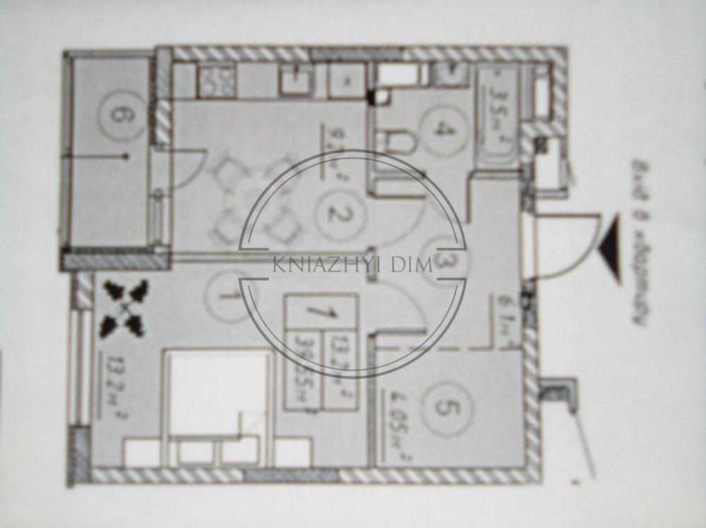 Переуступка! Продажа 1 к.кв. по ул. Ревуцкого 40Б. ЖК Лебединый. № 21134477 Київ - зображення 6