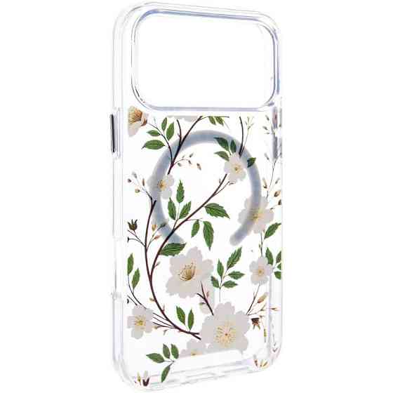 TPU+PC чехол Clear Garden with MagSafe для Apple iPhone 17 Pro (6.3") Херсон
