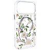 TPU+PC чехол Clear Garden with MagSafe для Apple iPhone 17 Pro (6.3") Херсон
