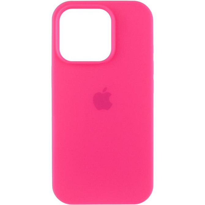 Чехол Silicone Case (AA) Logo with MagSafe для Apple iPhone 15 Pro (6.1") Херсон - зображення 1