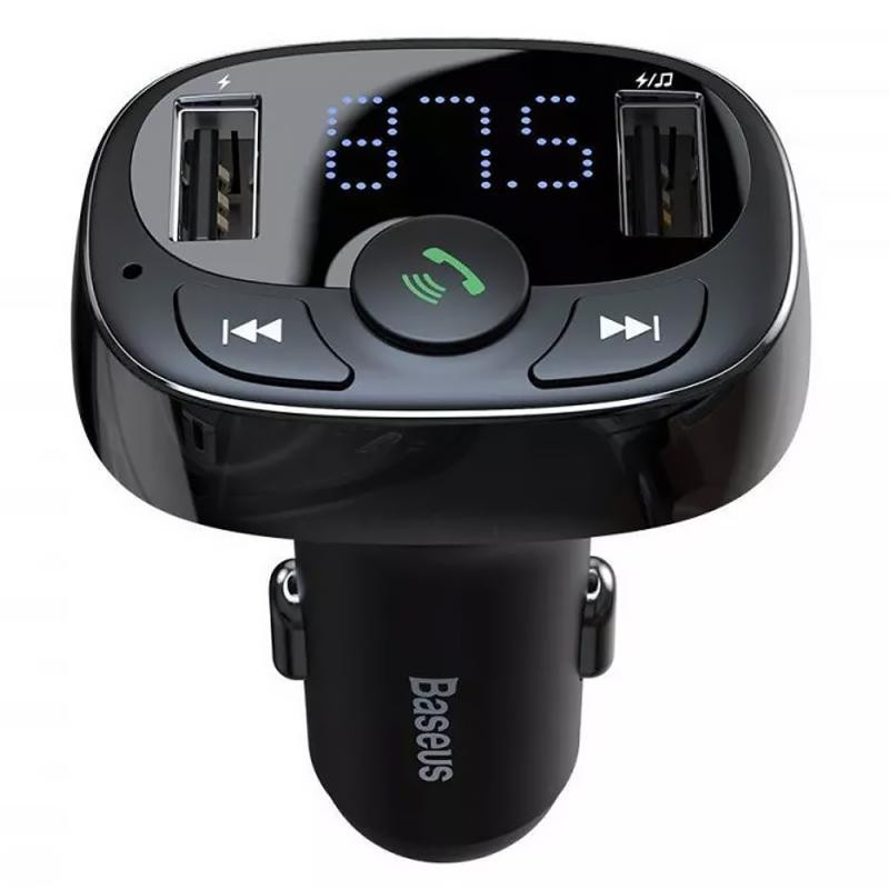 АЗУ FM модулятор Baseus S-09A 10W (2USB-A) (CCMT) Херсон - изображение 2