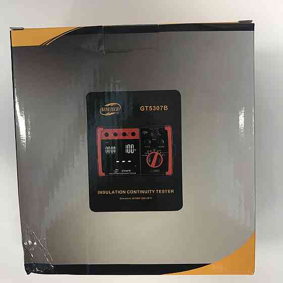Тестер для сопротивления изоляции (мегаомметр) (0-5,5 ГΩ) BENETECH GT5307B Харків