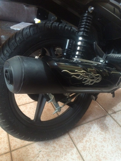 Наклейка на авто Огонь выпуклая на авто-мото Бориспіль - зображення 7