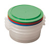 Контейнер пищевой ГОСПОДАР пластиковый круглый 1 л набор 3 шт 92-0059 Харків