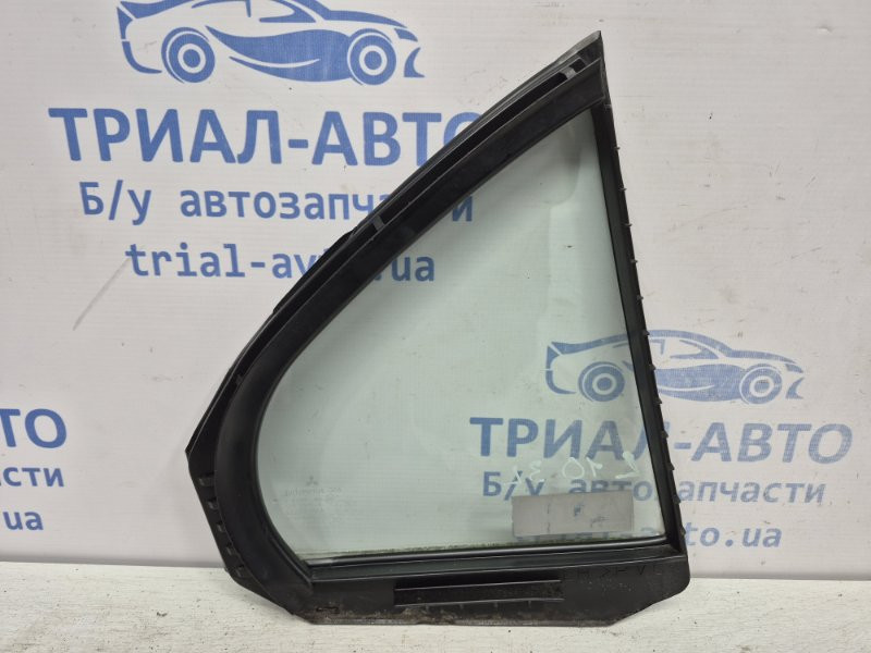 Стекло двери задней левой (форточка) Mitsubishi Lancer 10 1.5 БЕНЗИН 4A91 2007 (б/у) Київ - зображення 3