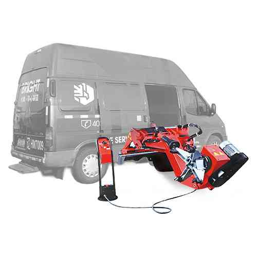 Мобильный шиномонтажный стенд для грузовых колёс от 14" до 26" (грузовик) 380В BRIGHT MT26 380V Харьков