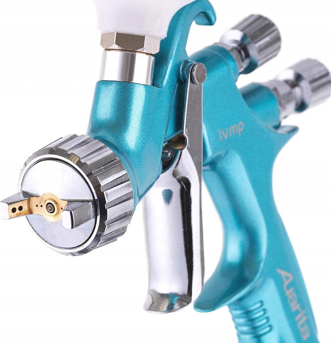 Краскопульт пневматический LVMP верх.пласт.бачок 250мл, 1,2мм  AUARITA NOVA-LIGHT-1.2 Харьков - изображение 7