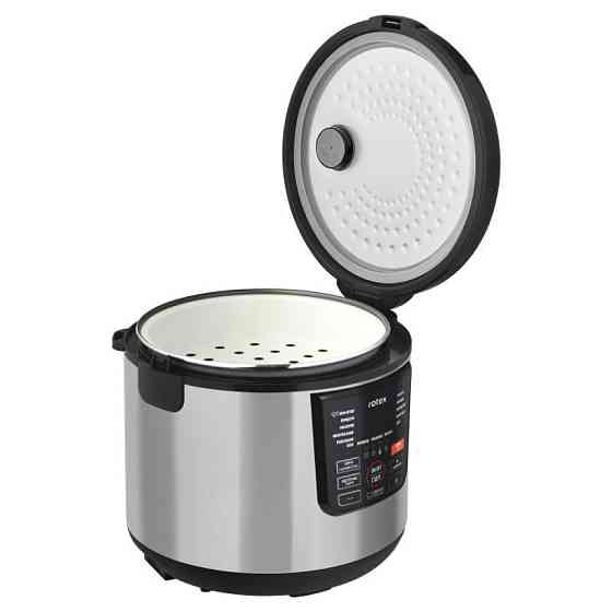 Мультиварка Rotex RMC-501-B 900 Вт серебристая Київ