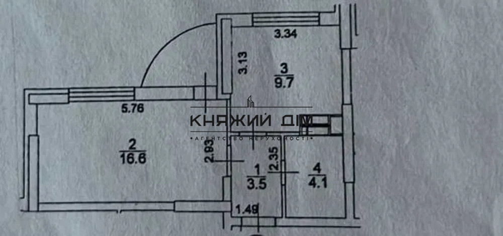 Продаж 1-но к. квартири м. Позняки/Осокорки. № 21146515 Київ - зображення 2