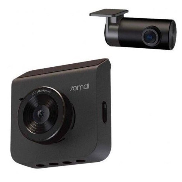 Відеореєстратор Xiaomi 70mai Dash Cam A400 Gray + Rear Cam RC09 (A400-1) Global (Код товару:18051) Харків - зображення 1