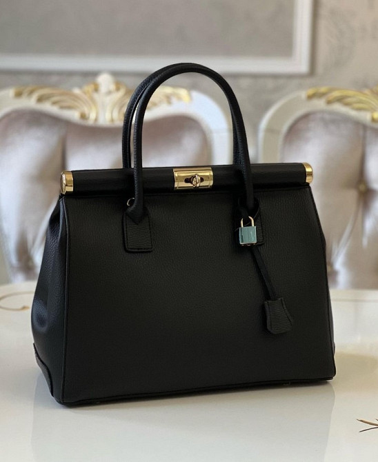 модний саквояж сумка жіноча шкіряна велика Італія TS302 Київ - зображення 1