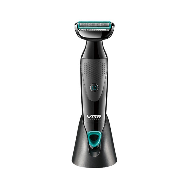 Электробритва-триммер для стрижки бороды и усов VGR V-601 черная Київ - зображення 2