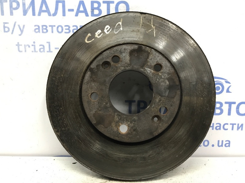 Диск тормозной передний Kia Ceed ED 1.6 DIESEL D4FB 2006 (б/у) Київ - зображення 1