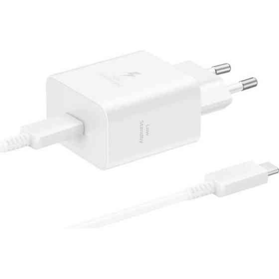 МЗП Samsung 45W Compact Power Adapter + cable Type-C White (EP-T4511XWEGEU) Харків