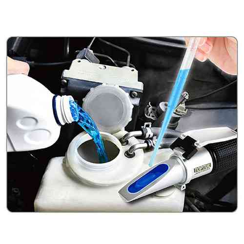 Автомобильный рефрактометр 4-в-1 (антифриз, электролит, омыватель, adblue) TOPTUL JDCT0101 Харків