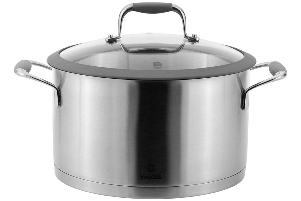 Каструля з кришкою Vinzer Profi VZ-89182 1.5 л 16 см Київ - зображення 1