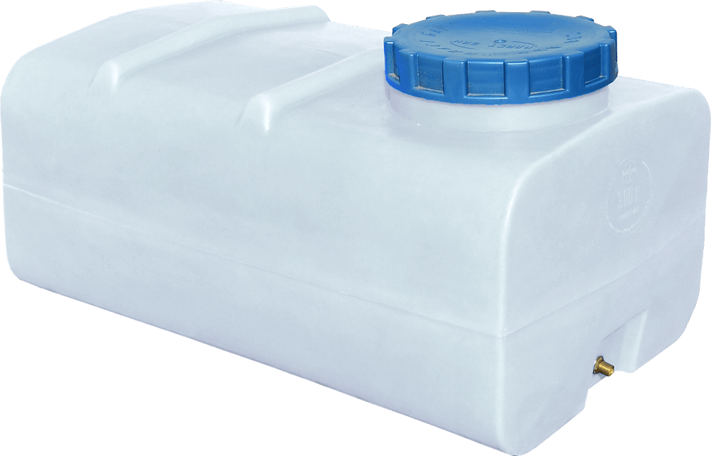 Емкость 300 л квадратная ГК ПБ белая Київ - зображення 1