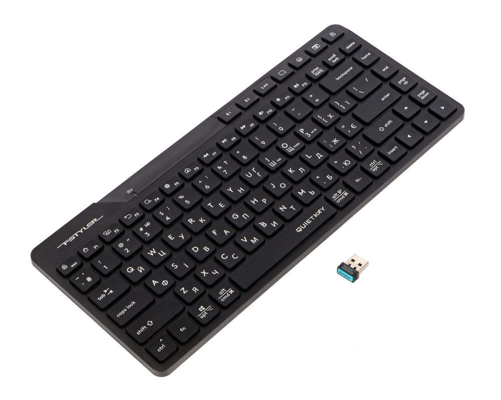 Клавиатура беспроводная A4Tech Fstyler FBK26CAS(Black) черная Київ - зображення 4