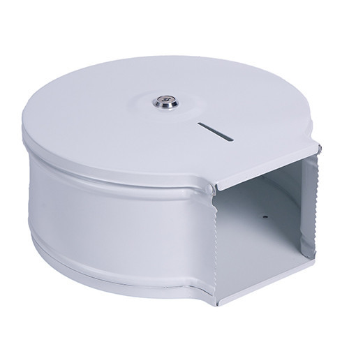 Держатель туалетной бумаги Джамбо, нер.сталь, белый Київ - зображення 2