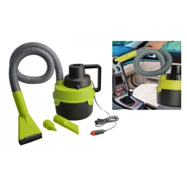 Автомобільний потужний пилосос The Black Series для сухого та вологого прибирання (3 насадки) Одеса - зображення 10