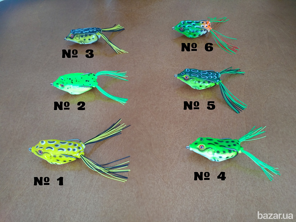 Лягушка воблер незацепляйка на щуку с хвостиком Бориспіль - зображення 6