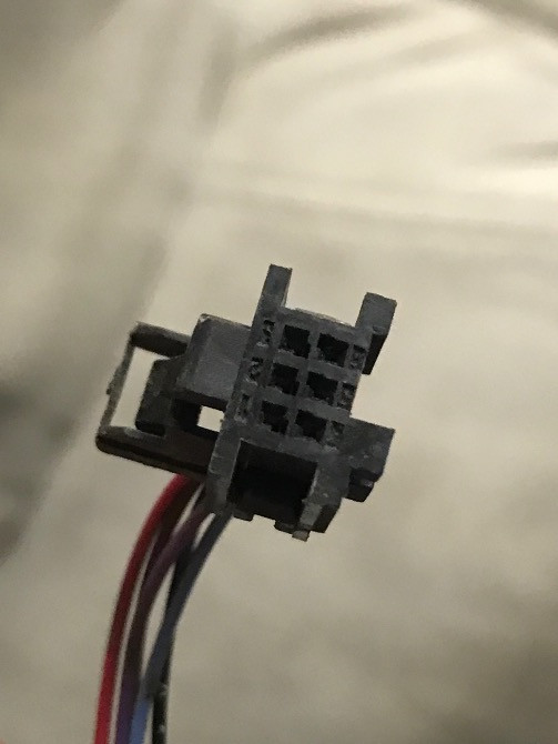 Бу разъём фишка привода заслонки печки Renault Laguna 1, 144095-2 Кропивницкий - изображение 1