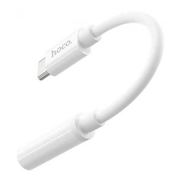 Аудіо-перехідник Hoco LS30 Type-C to 3.5 mm White Харьков - изображение 3