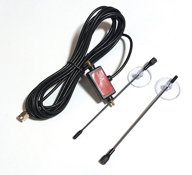 405-530MHz антенна дипольная 5dBi, до 50 Вт, кабель 3 м RG174 SMA-male, с присосками (10823) Дніпро - зображення 6