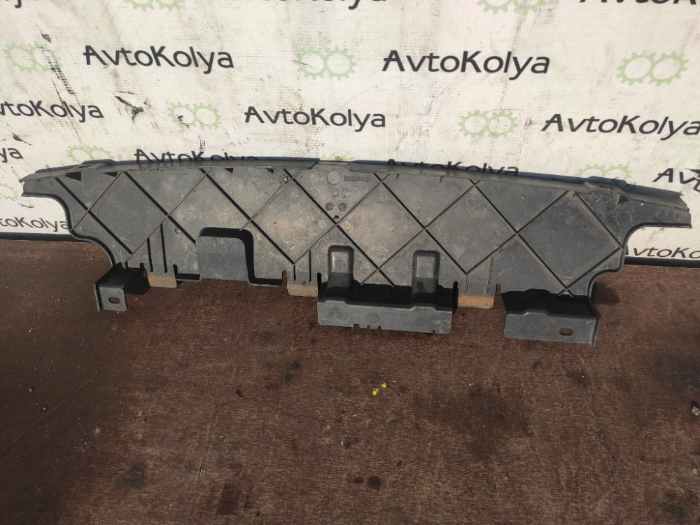 Защита переднего бампера нижняя Nissan Qashqai 2007-2013 (62820JD50A) Ковель - зображення 1