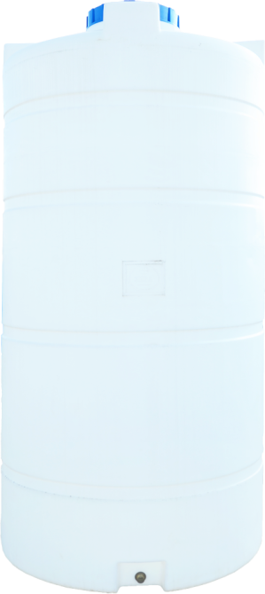 Емкость 3000 л вертикальная ПБ белая Київ - зображення 3