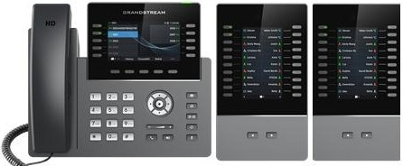 Grandstream GRP2615, ip телефон + два модуля розширення GBX20, Wi-Fi, Bluetooth, PoE Киев - изображение 1