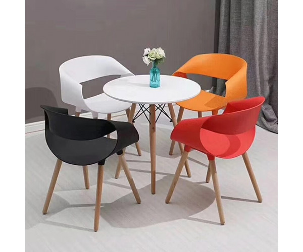 Стілець Берта пластиковий білий Днепр - изображение 2