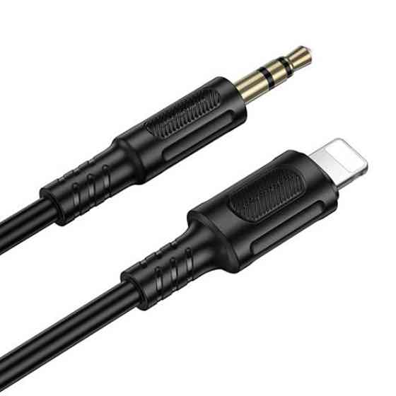 Аудио кабель Aux Borofone BL25A Nice (Lightning to AUX 3.5mm) (1m) Херсон