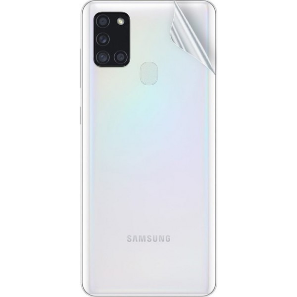 Задня захисна гідрогелева плівка DM для Samsung A21S Глянцева (Код товару:18813) Харків - зображення 3
