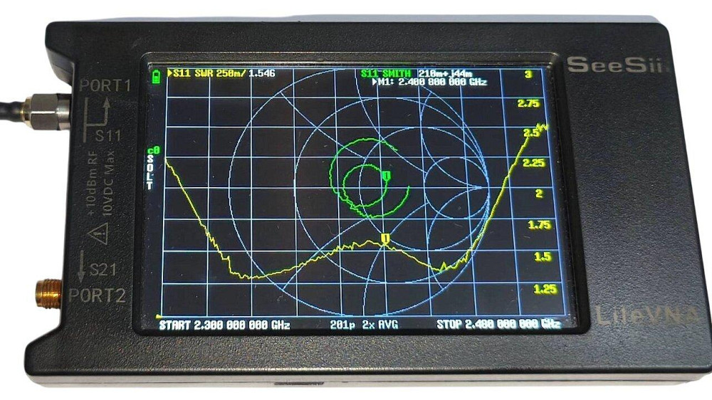 Антенна панельная 2310-2460MHz 14dBi, до 50W, RP SMA-male (гнездо) Дніпро - зображення 3