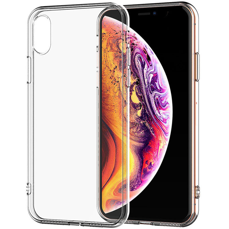 TPU чехол Epic Transparent 1,5mm для Apple iPhone X / XS (5.8") Херсон - зображення 9
