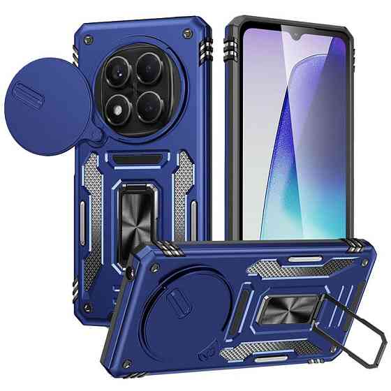 Ударопрочный чехол Camshield Army Ring для Xiaomi Redmi Note 14 Pro 4G/5G / Poco X7 Херсон