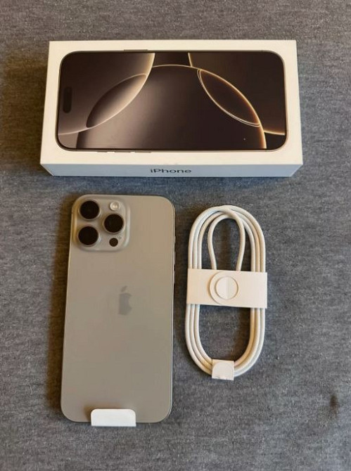 Apple iPhone 16 Pro Max - 256 GB - Beige (Unlocked) Симферополь - изображение 1