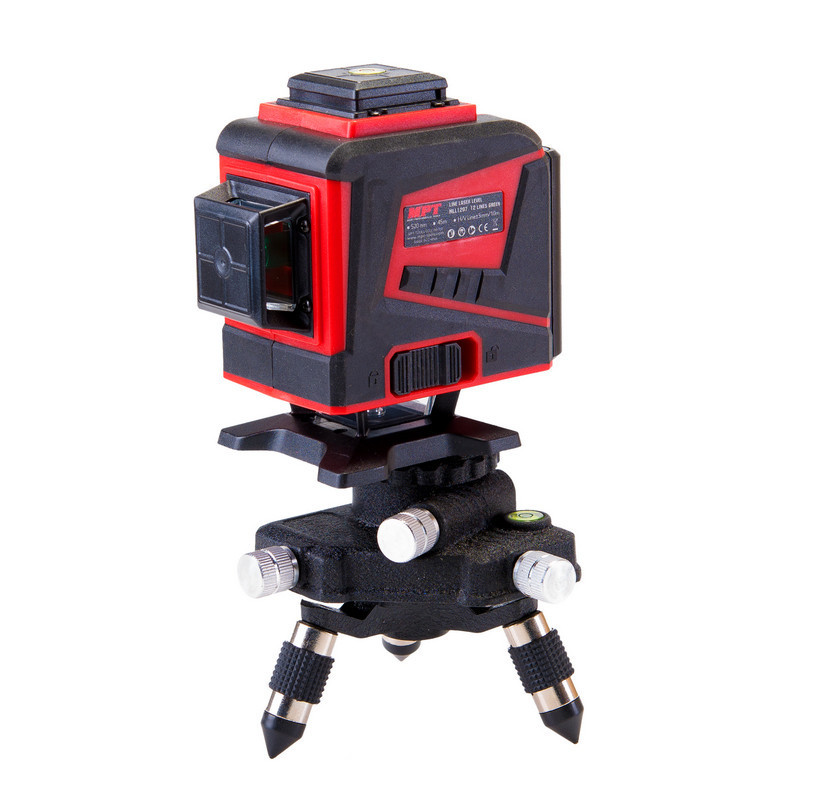 Уровень лазерный MPT 45 м ±0.3 мм/м 3 гол H/V/H+V H360°/2хV360° ±4° GREEN/510 нм класс II IP54 Li-io Харків - зображення 3