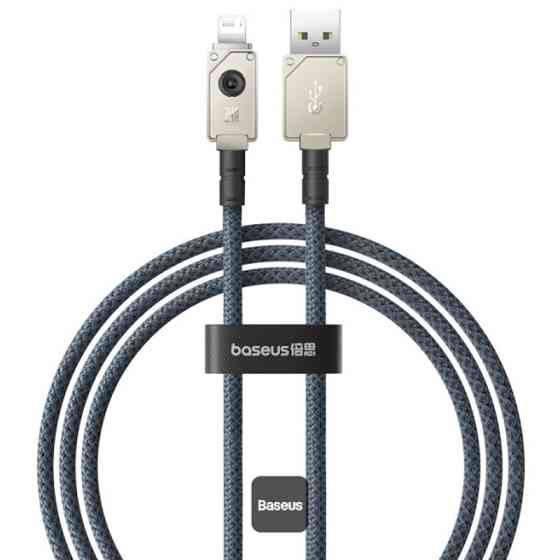 Дата кабель Baseus Unbreakable Series Fast Charging USB to Lightning 2.4A 1m (P10355802111-0) Херсон