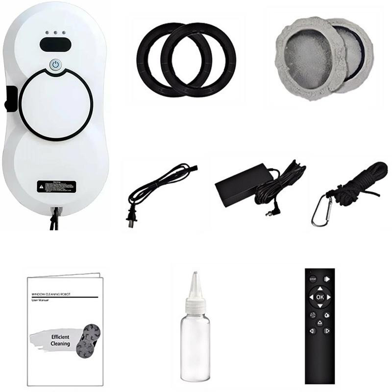 Робот для мойки окон DJET W17S с односторонним автоматическим распылителем воды Херсон - зображення 2